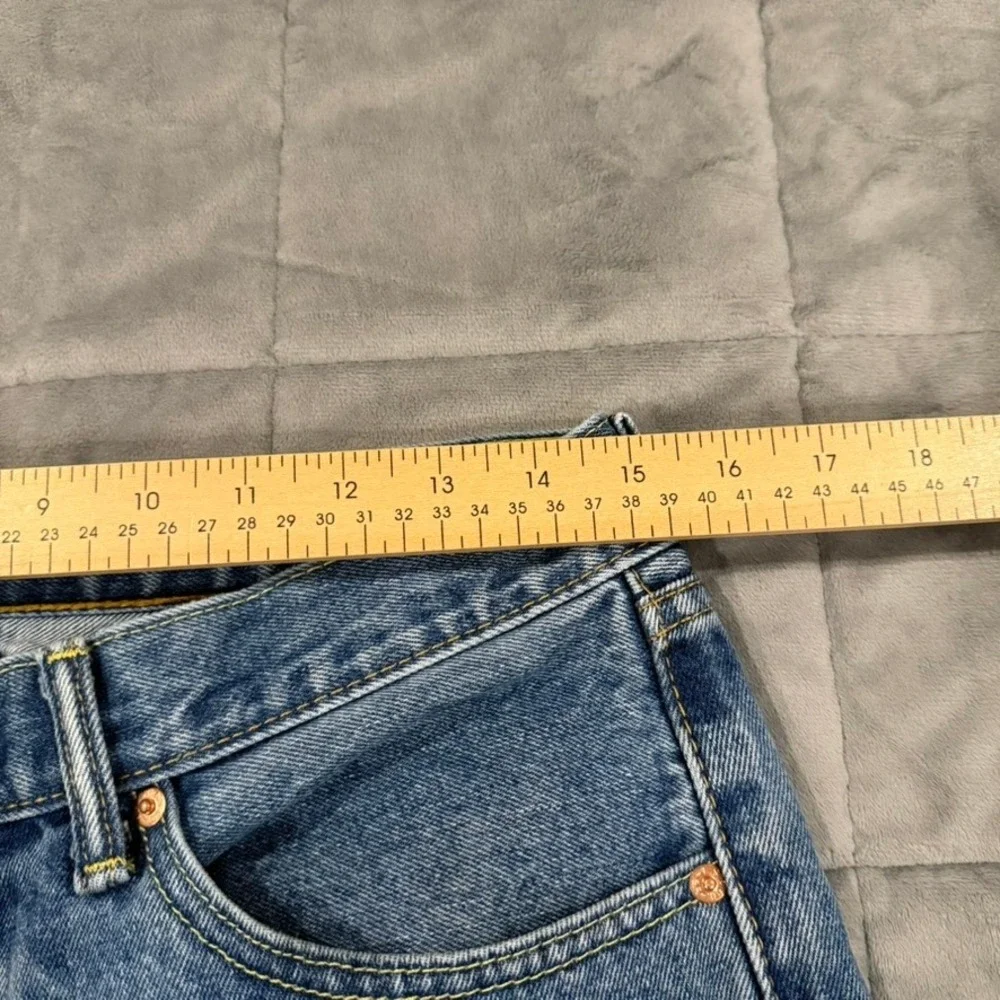 Levi's 505 Regular Fit Jeans Mens 32x32 Blue Straight Leg Denim 00505-4891